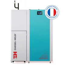 Chaudière À Granulés 22 Kw – Rendement 93,8% – Classe Énergétique A+ – Capacité Réservoir 240 L – Nettoyage Automatique – Zaegel Held