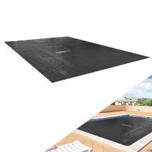 Telone Termico Solare Telone Solare Riscaldatore Piscina 120mic Nero - Arebos