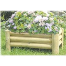 Fioriadera En Bois De Pin Autoclavé 58x28xh30 Cm Lasa Country