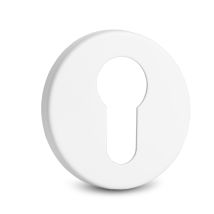 Bocallave Zamak Ø50x5mm Acabado Negro, Laton Mate, Cromo, Blanco, Antracita