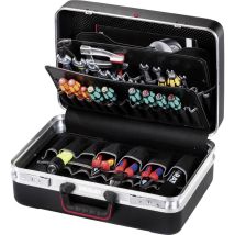 Valigetta In X-abs Con Vaschetta Interna E 2 Pannelli Portautensili Lucchetti Tsa - 692500
