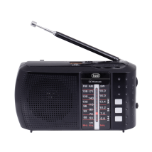 Trevi Tragbares Handfunkgerät 0RA7F2000 – Analog & Digital – AM, FM, SO – MP3 – Schwarz – Kunststoff