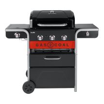 Hybridgrill Gas2coal 2.0, 3+1 Brenner, Gas Oder Holzkohle