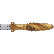 5922 Maschio Combinato Metrica M4 0.7 Mm Taglio Destrorso Din 3126 Hss 1 Pz. - Exact