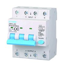 Lebenserhaltender Differenzmagnetothermischer Schalter Für Din Schiene 4 Module 3p+n 32a C32 380v 300ma 6ka
