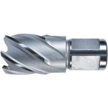 Fresa HSS-Co 32/25 mm – 4030266184127 – Foratura di precisione per materiali duri – Diametro: 32/25 mm, Foro interno: 6,35 mm – Alfra