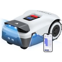 Rasenmähroboter Anthbot Genie 800(verbesserte Version Des Genie 600),automatische Kartierung Empf. 1500m²,mähroboter Ohne Begrenzungskabel Rtk+3d-