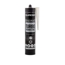 Quiadsa - Adhesivo Elastico Blanco 290ml Fija+plus Turbo 3seg. 400kg/m2