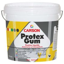 Guaina Liquida Impermeabilizzante Elastomerica Tetti Terrazze Carson Protexgum Bianco - 1 Lt