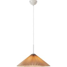 Markslojd Lampada A Sospensione Tessuto Piegato Beige 50 Cm