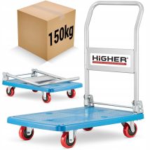 Chariot De Transport - Chariot À Plateforme - Pliable - Jusqu'à 150 Kg