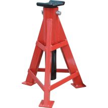 DRAKKAR EQUIPEMENT – Stiftkandare 12T – Tragfähigkeit 12 Tonnen – Mindesthöhe 500 mm – Maximale Höhe 770 mm – Farbe Rot – 15213