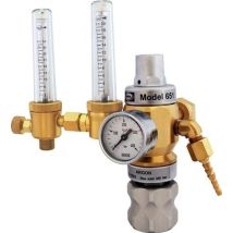 Harris Hochleistungsdruckmind.651-30flar-twin Argon/co2 200bar W21,8x1/14zoll Rh Harris