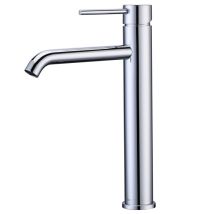 Waschtisch-mischbatterie Hoch Badarmatur Für Waschbecken Und Waschtisch Waschtischarmatur Aus Modernem Verchromtem Edelstahl - Detbom