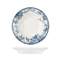 6 X Assiettes Creuse Kensington - 22.5cm - Porcelaine - H&h
