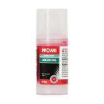 Mastic de fixation – 15ml – Womi W261 Lock and Seal Rouge – Type de conditionnement, Quantité par pack, Matériau cible, Caractéristique mastic et 
