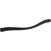 Möbelgriff Fluid Schubladengriff La 192/244 Mm, B 236 Mm, Zn Schwarz Matt