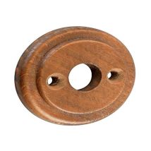 Dubois Industries – Rosone in legno di noce – Diametro 50 mm