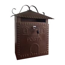Cassetta Postale 'iris' Cm 36x9x H 32 - Rame Antico
