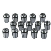 Mw-tech - Juego De Pinzas 5c, Er 25 Din 6499 1-16mm, 15 Piezas Optimum