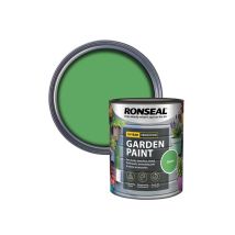 Ronseal – Garden Paint Clover 750ml – Multi-surface Exterior Paint – Waterproof, Durable, 12m² Coverage