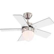 Ceiling Fan Marva 76cm / 30' With Light And Pull Chains