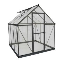 Palram - Canopia Serre Aluminium Hybrid 66 Anthracite 185x185x208 Cm