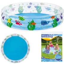 Cémonjardin – Aufblasbares Kinderschwimmbecken Tieftauchgang 152 x 30 cm – Vinyl, PVC – 282 Liter – 2+ Jahre
