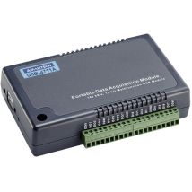 Advantech USB 4711 A AE I/O Modul – 16 analoge Eingänge, 12 digitale Eingänge, 8 digitale Ausgänge – SPS-Fernwartung – 80 x 132 x 30 mm