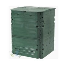 Compostador Polietileno Térmico 400 Litros 74x74x84 Cm, Compostaje, Jardín, Reciclaje Residuos