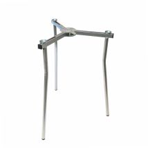 Verstellbares Stativ für Paella-Brenner – Höhe 71,5 cm – Edelstahl – 2,3 kg – für Paellapfannen 30-60 cm