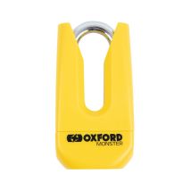 Oxford Diebstahlsicherungs-vorhängeschloss Für Monster-bremsscheiben, Fluoreszierend Gelb