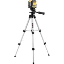 Prexiso – PLC10UGT Livella laser a croce con treppiede – Portata 20m, Colore verde –