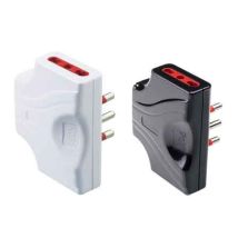 Adattatore Triplo Extrapiatto 16a Rosi 2p+t - Prese 10/16a