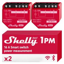 Interruptor Inteligente Shelly 1pm Gen3 16a Wi-fi Bluetooth