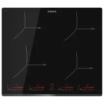 Cuisinière Edesa Eim-6422 B/a 7.2 Kw 4 Zones Induction