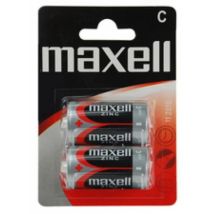 Maxell R14 Zink-kohle Pack Mit 2 Batterien 1,5v
