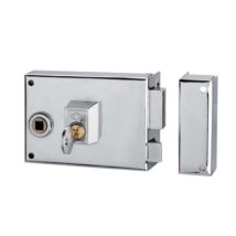 Cvl - Cerradura Sobreponer 120x60mm 125br12d/0 Niquel Picaporte/palanca Derecha