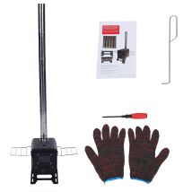 Tragbarer, Faltbarer Holzofen Für Zelte, Ideal Zum Campen Und Kochen Im Freien.