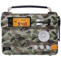 Silva Schneider SOS 223 BT Notfallradio – UKW, MW, KW – Bluetooth, AUX, USB – 3000 mAh Akku – Handkurbel – Taschenlampe