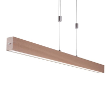 [gebraucht] B-ware Leuchten Direkt Led Pendelleuchte Amanda Hängelampe Lampe Led Holzoptik Dimmbar