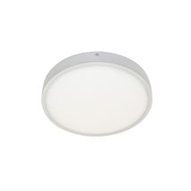 Downlight Led De Superficie "kaju" Redondo (8w 4200k 680lm) Ip20 Ø9cm Fabricado En Aluminio Y Acrílico Color Blanco