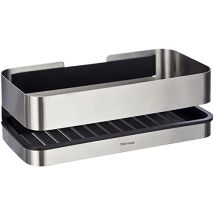68941, Cestino Per Doccia, Opaco, In Acciaio Inox, Nero - Blomus