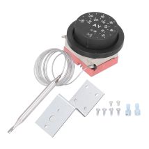 Eosnow Kit De Sonda De Control De Temperatura De Diseño De 3 Pines Con Interruptor De Termostato De Ventilador Eléctrico Ajustable