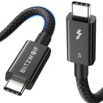 Cable Usb-c A Usb-c Blitzwolf Bw-hdc8 De 240 W, 0,5 M (negro)