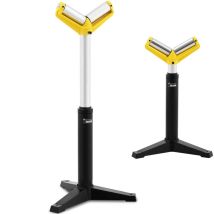 Soporte De Rodillo - De 63,5 A 103,5 Cm - 800 Kg - 2 Rodillos