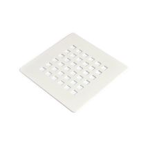 Kiamami Valentina - Griglia Per Scarico Doccia In Acciaio Inox Bianco Muse