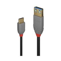 Cavo Adattatore Lindy 0,15 M Usb 3.2 Tipo C Ad A, 10 Gbps, Anthra Line, 36895