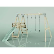 Polarplay - Schaukel Möwe Aus Holz In Grün