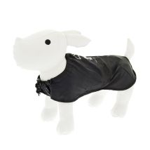 FERRIBIELLA – Manteau imperméable pour chien 40 cm – 100% polyester léger et ajustable – Poids, Matières